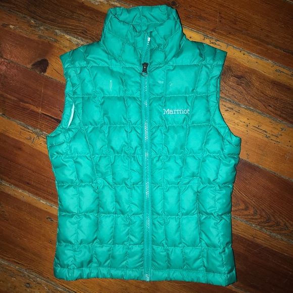 Marmot Other - Marmot Vest Green puffer girls XS